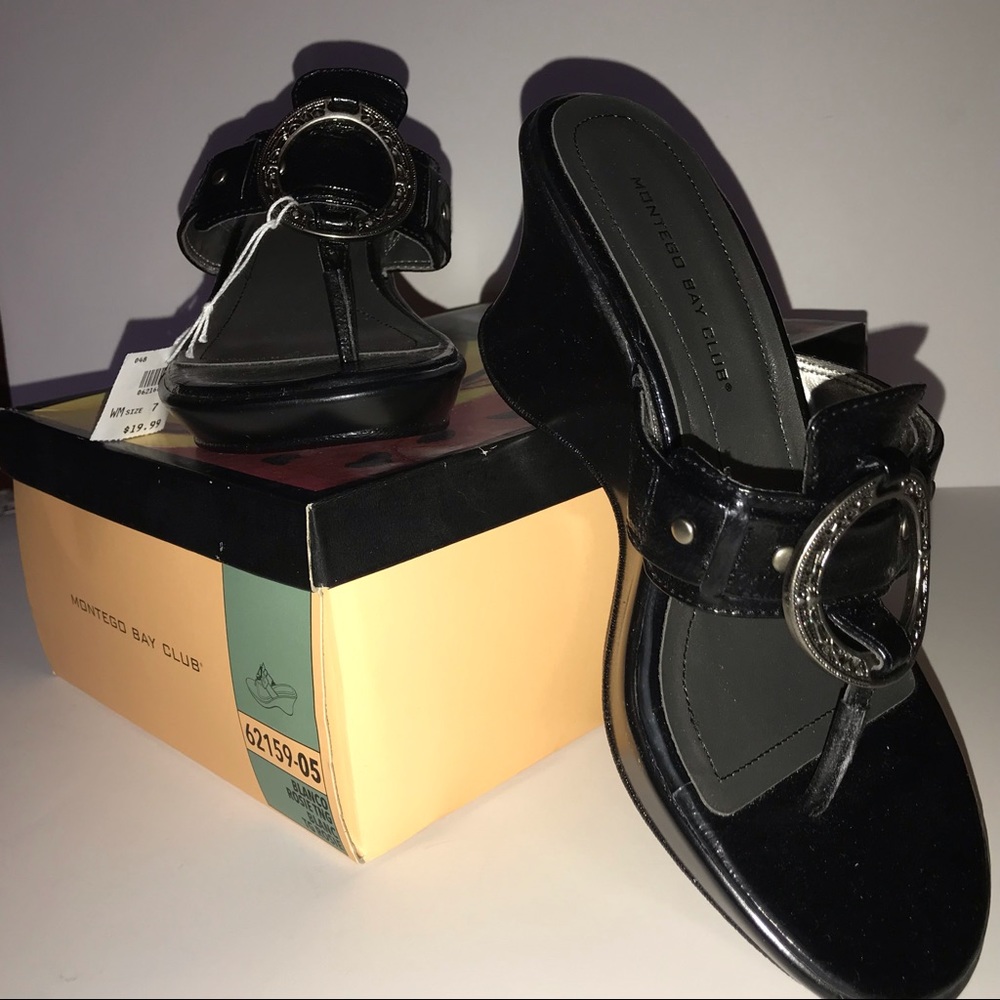 Wedge sandal size 7.